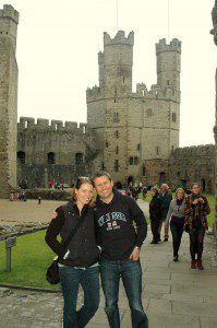 Lionel & Bronwyn Windsor at Caernarfon Castle