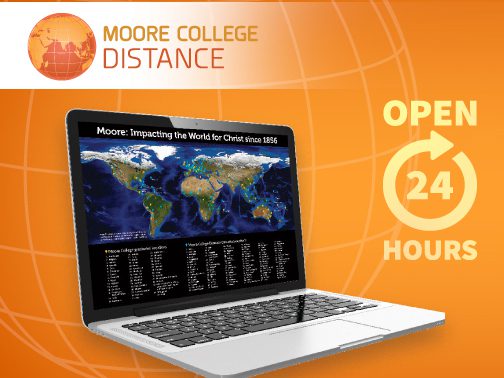 ITS: Moore College’s highly promising new online distance course