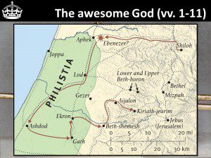 Map of the ark's travels