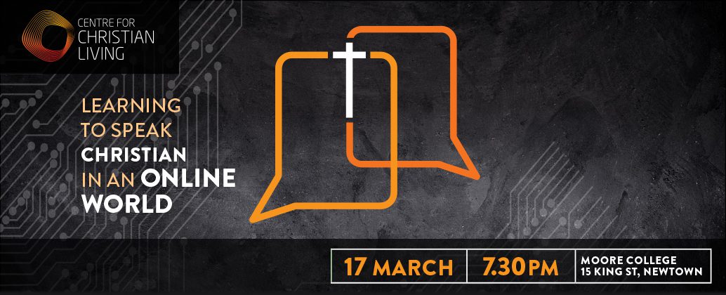 Event: Learning to speak Christian in an online world (17 March)