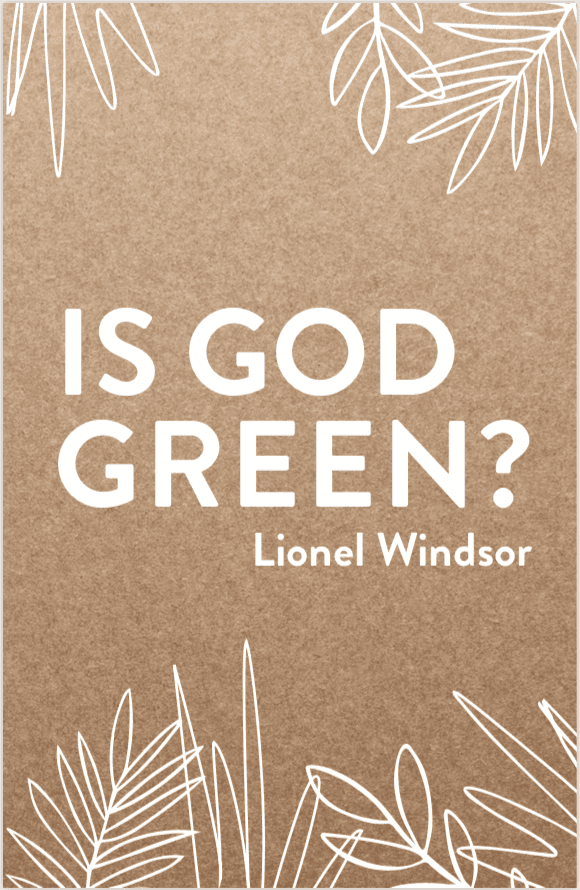 Is God Green? Audio/video links