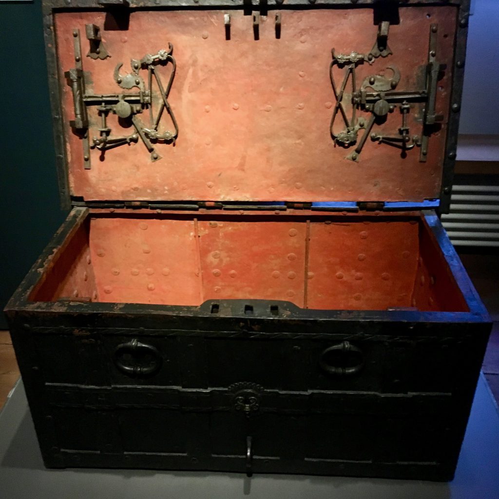 Community Chest from 16th Century Wittenberg.