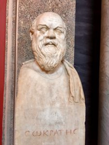 Bust of Socrates, Vatican Museum, Rome