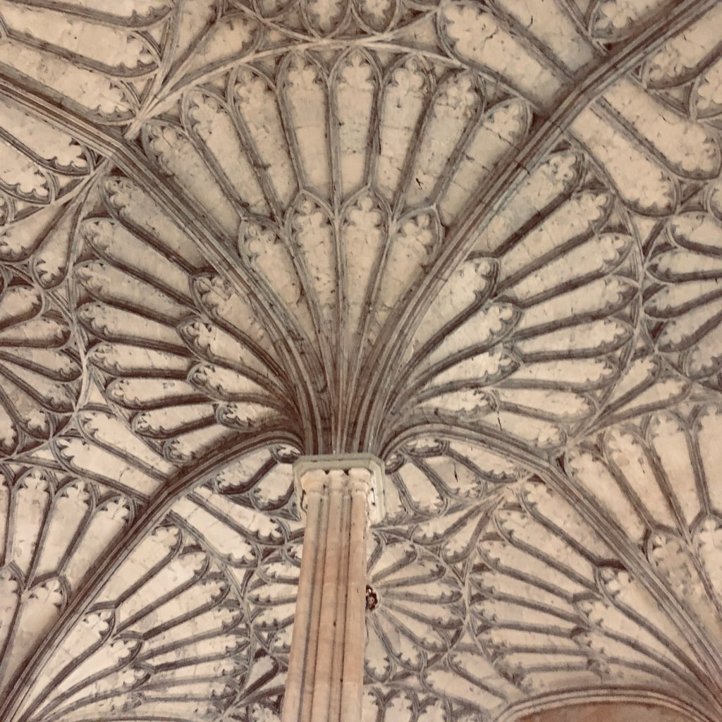 Ceiling Pattern, Christ Church College Staircase, Oxford
