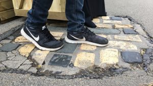 Cross marking the spot where the Martyrs Latimer, Ridley and Cranmer were burned at the stake