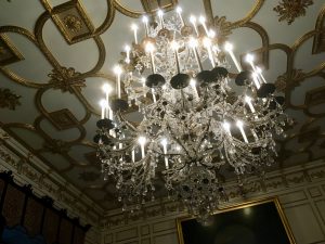 Chandelier, Warwick Castle