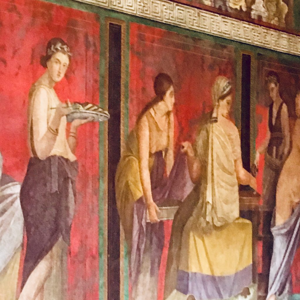 Fresco in the Villa of Mysteries, Pompeii
