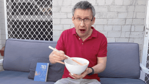 Truth Be Told: Living Truthfully in a Post-Truth World meets the Korean Fire Noodle Challenge. Buldak 3x Spicy Ramen Noodles