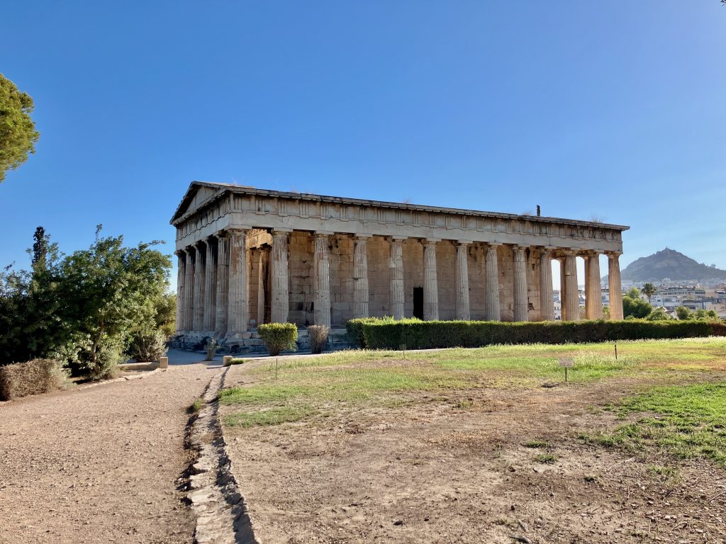 Temple of Hephaestus, Athens ancient marketplace