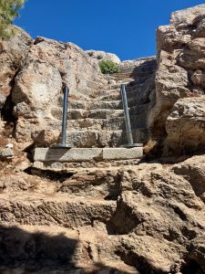 Steps leading up to the Areopagus