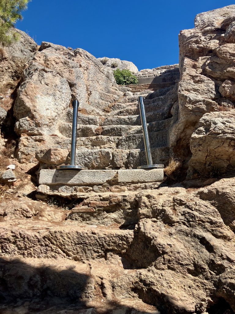Steps leading up to the Areopagus