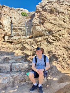 Steps leading up to the Areopagus