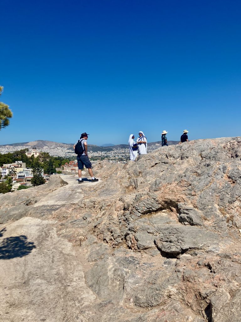 The top of the Areopagus