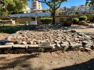 Altar dedicated to "Zeus of the marketplace", 4th century BC, Athens ancient marketplace