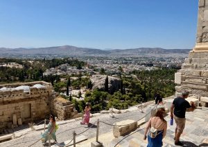 The Areopagus, looking down from the Acropolis, Athens