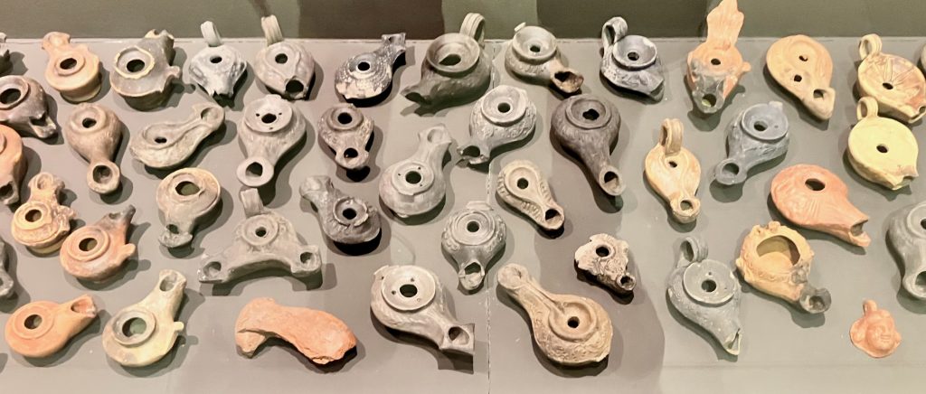 Lamps, 3rd Century BC - 1st Century AD, Museum of the Roman Forum, Thessaloniki