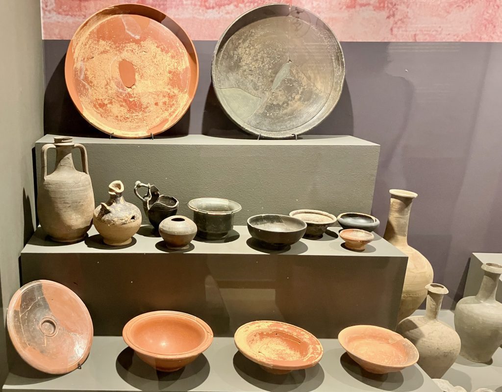 Luxury items, made in worshop of the marketplace, 1st Century BC, Museum of the Roman Forum, Thessaloniki