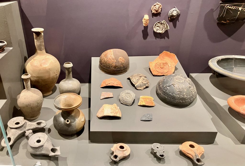Various items, 1st Century BC, Museum of the Roman Forum, Thessaloniki