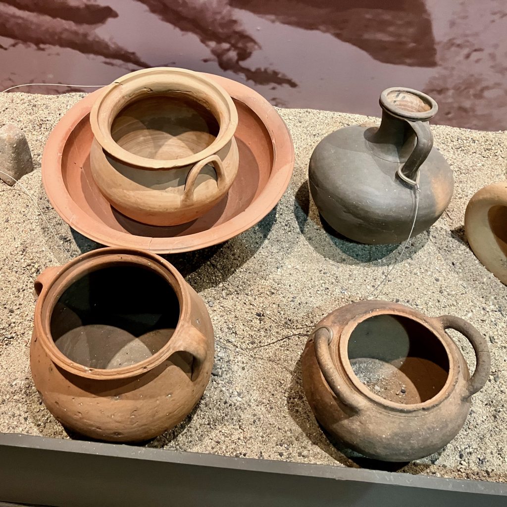 Household furnishings, 1st Century AD, Museum of the Roman Forum, Thessaloniki