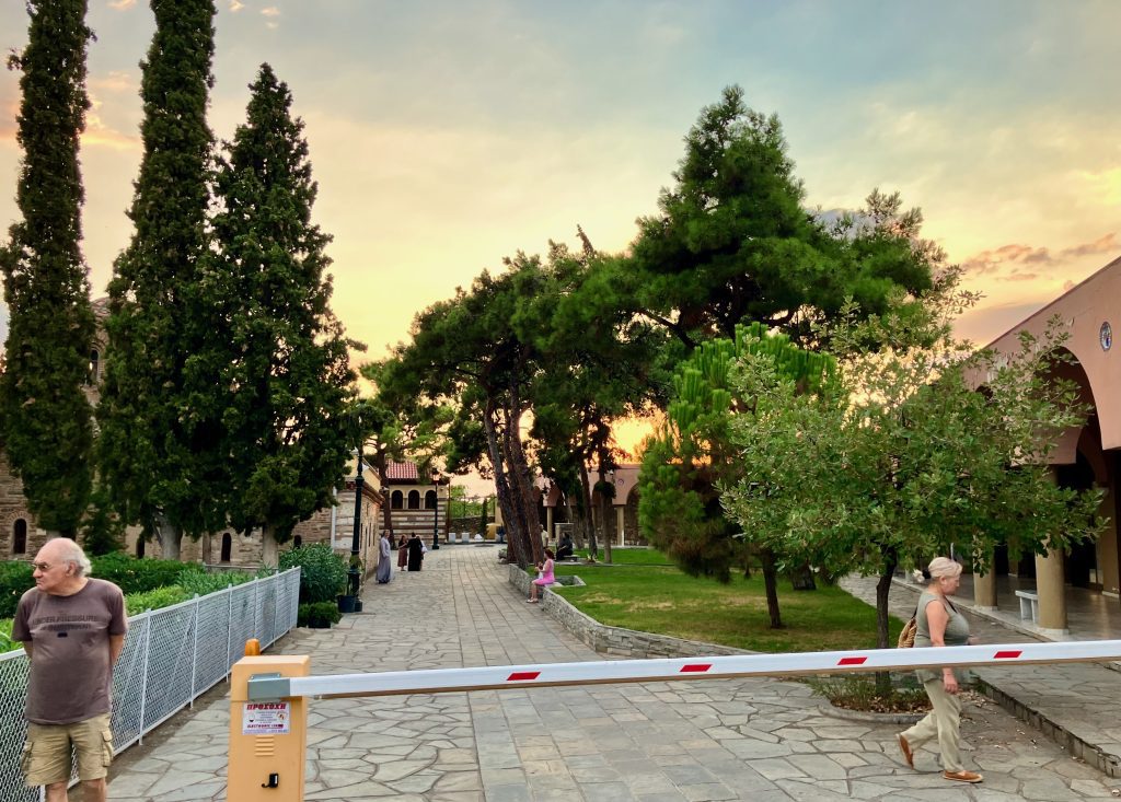 Vlatadon Monastery, traditionally the site Paul stayed in Thessalonica