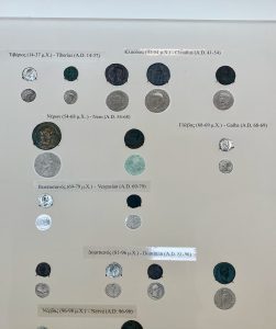 Coins from the Roman period, Philippi Museum, Hellenistic / Roman Area