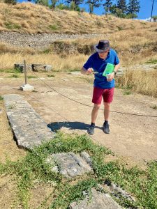 The Erastus Inscription, Ancient Corinth, 1st Century AD, between the Theatre and North Market