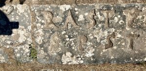 The Erastus Inscription, Ancient Corinth, 1st Century AD, between the Theatre and North Market