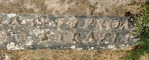 The Erastus Inscription, Ancient Corinth, 1st Century AD, between the Theatre and North Market