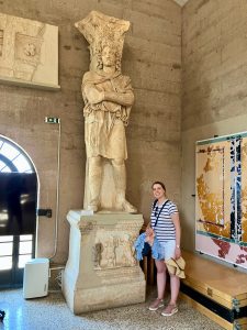 Ancient Corinth Museum Statues of Phrygian Captives 2nd half of 2nd C - early 3rd C AD from Captives Façade